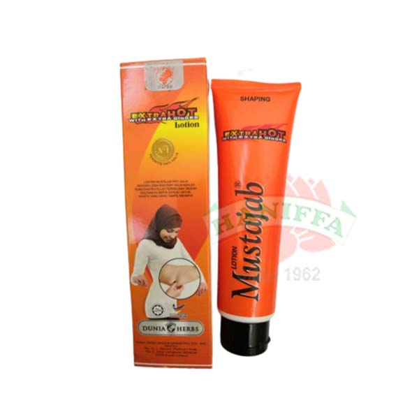 MUSTAJAB LOTION EXTRA HOT 130ML Mustajab