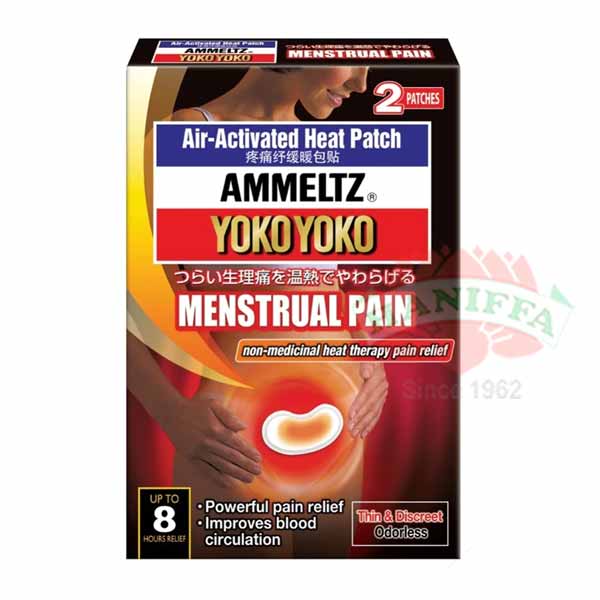 YOKO AMMELTZ MENSTRUAL PAIN 2PATCHES Ammeltz