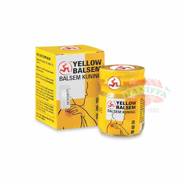 THREE LEGS YELLOW BALSEM KUNNING OINTMENT Three Legs