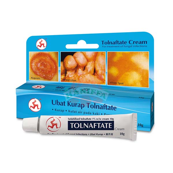 THREE LEGS TOLNAFTATE FUNGAL CREAM 10G Three Legs