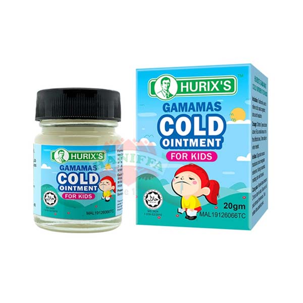 HURIX'S GAMAMAS FOR KIDS COLD OINTMENT 20G Hurix's