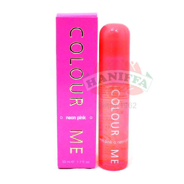 COLOUR ME EAU DE PERFUME NEON PINK 50ML Colour Me