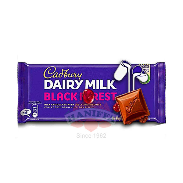 CADBURY DAIRY MILK BLACK FOREST 160G Cadbury