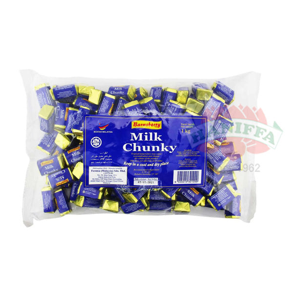 CHOCOBERRY MILK CHUNKS 1KG Kocoberri