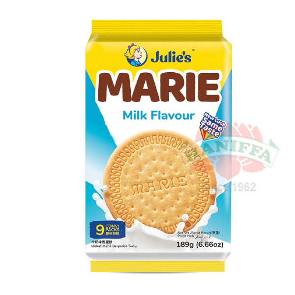 JULIES BIG MARIE MILK BISCUITS 190G Julies