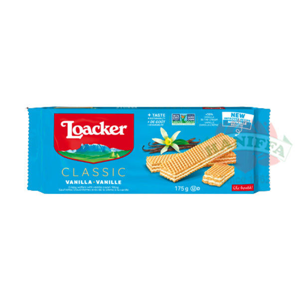 LOACKER CLASSIC VANILLE WAFER 175G Loacker