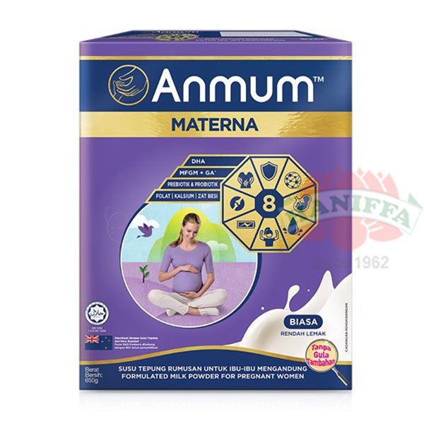 ANMUM MATERNA MILK POWDER BIASA 650G Anmum