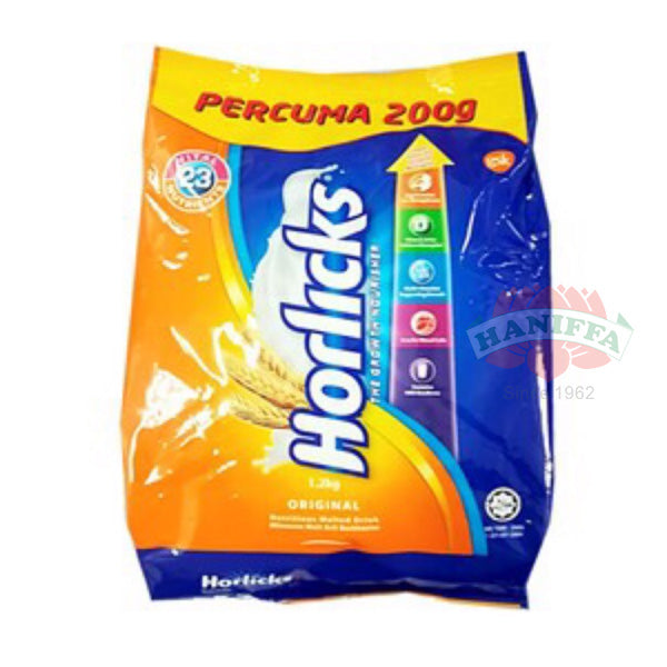 HORLICKS ORIGINAL POUCH 1KG +200G FREE Horlicks