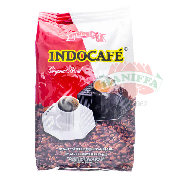 INDOCAFE ORIGINAL BLEND REFILL PACK 200G Indocafe