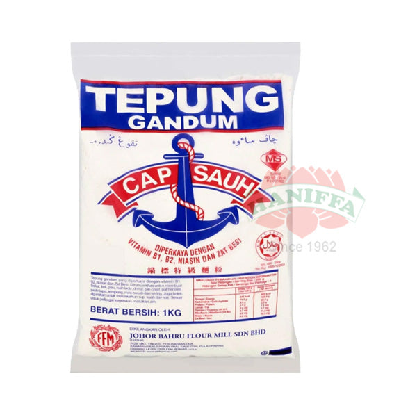 TEPUNG GANDUM CAP SAUH 1KG Tepung Gandum