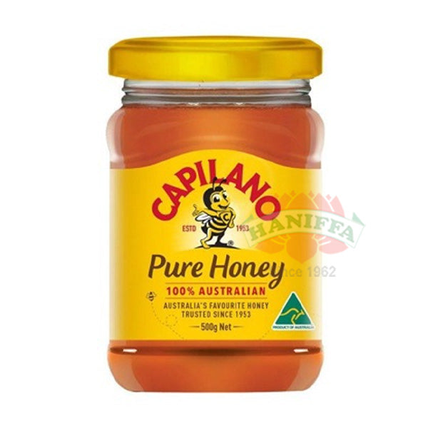 CAPILANO PURE AUSTRALIAN HONEY 500G Capilano