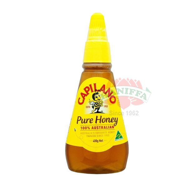 CAPILANO TWIST & SQUEEZE HONEY 400G Capilano