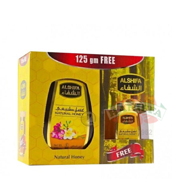 AL SHIFA NATURAL HONEY 500G+125G COMBO Alshifa