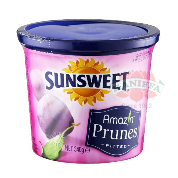 SUNSWEET PITTED PRUNES CAN 340G Sunsweet