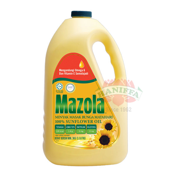 MAZOLA SUNFLOWER OIL 3KG Mazola