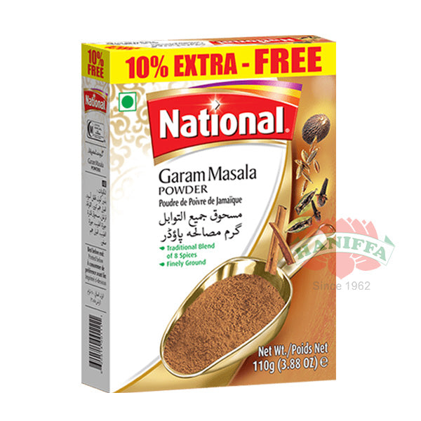 NATIONAL GARAM MASALA POWDER 110G National