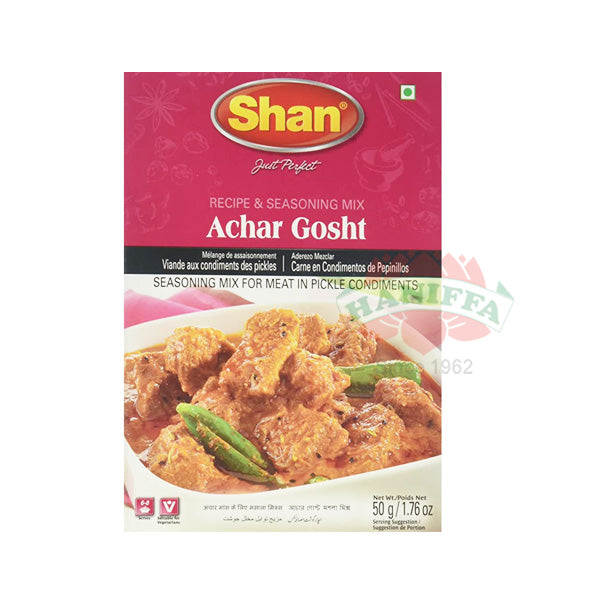 SHAN ACHAR GOSHT CURRY MIX 50G Shan