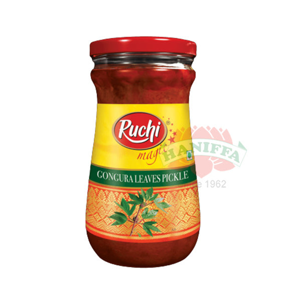 RUCHI GONGURA LEAVES PICKLE 300G Ruchi