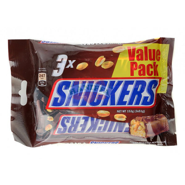 SNICKERS 3X51G PEANUT Snickers