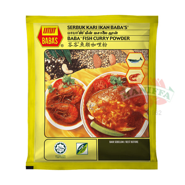 BABAS FISH CURRY POWDER 1KG Baba's