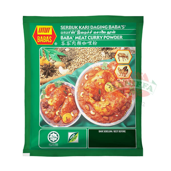 BABAS MEAT CURRY POWDER 500G Baba's