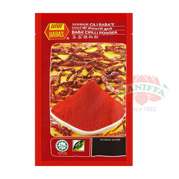 BABAS CHILLI POWDER 125G Baba's