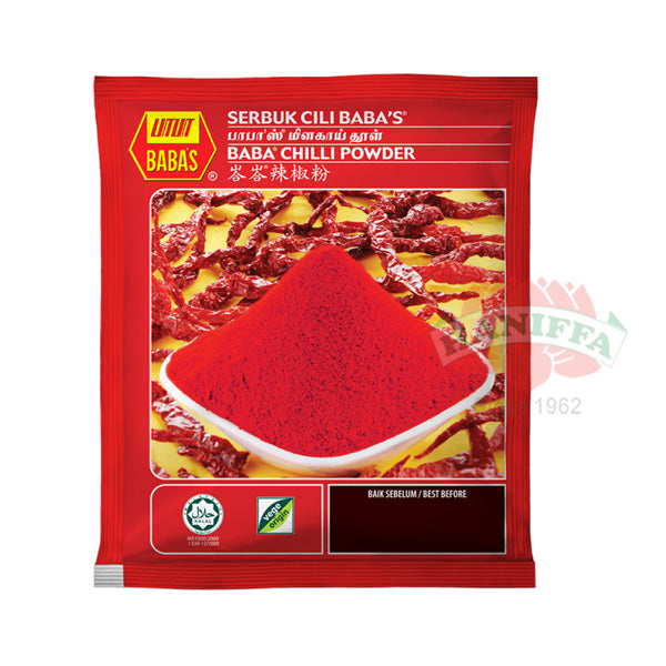 BABAS CHILLI POWDER 1KG Baba's