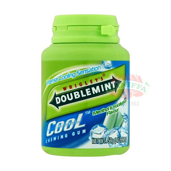 WRIGLEY'S DOUBLEMINT COOL CHEWING GUM 58G Wrigley's