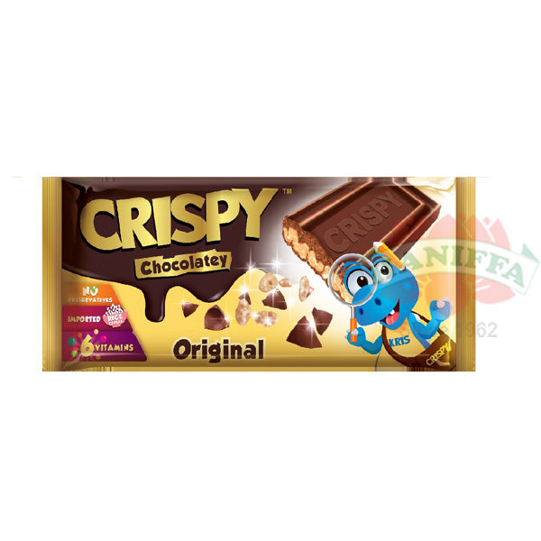 CRISPY CHOCOLATEY BAR 130G Crispy