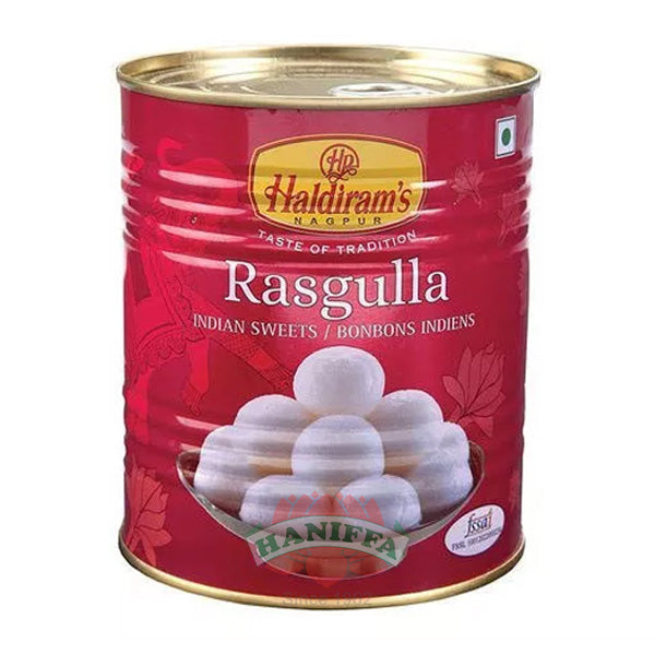 HALDIRAM'S RASGULLA TIN 500G Haldirams