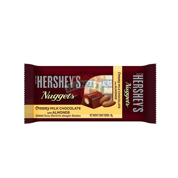 HERSHEY'S NUGGETS ALMOND CHOCOLATE 56G Hershey's