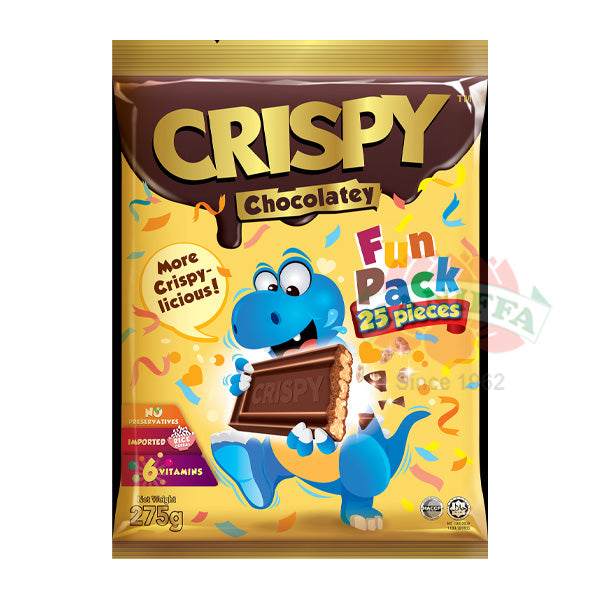 CRISPY CHOCOLATEY FUN PACK 25+5 FREE Crispy