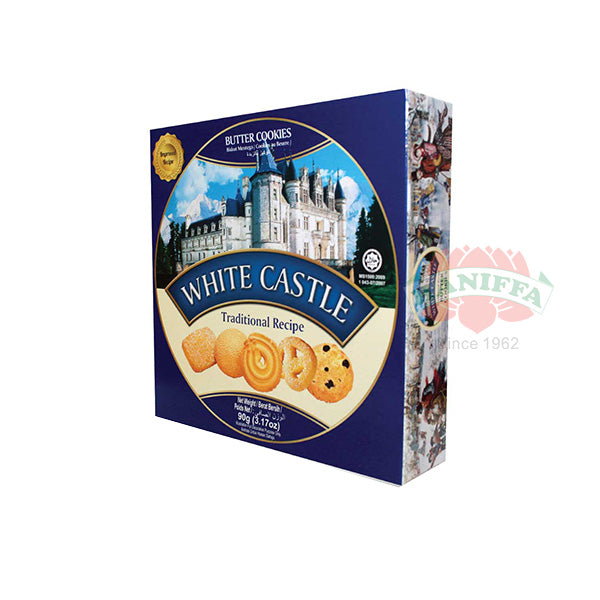 WHITE CASTLE BUTTER COOKIES 125G White Castle