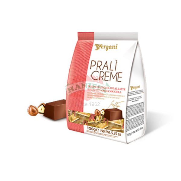 VERGANI PRALICREME 150G HAZELNUT (60044) Vergani