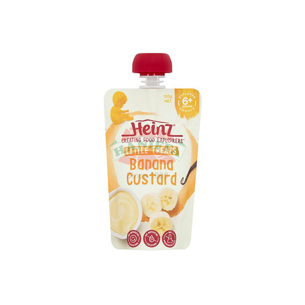 HEINZ SIMPLY BANANA CUSTARD 120G Heinz