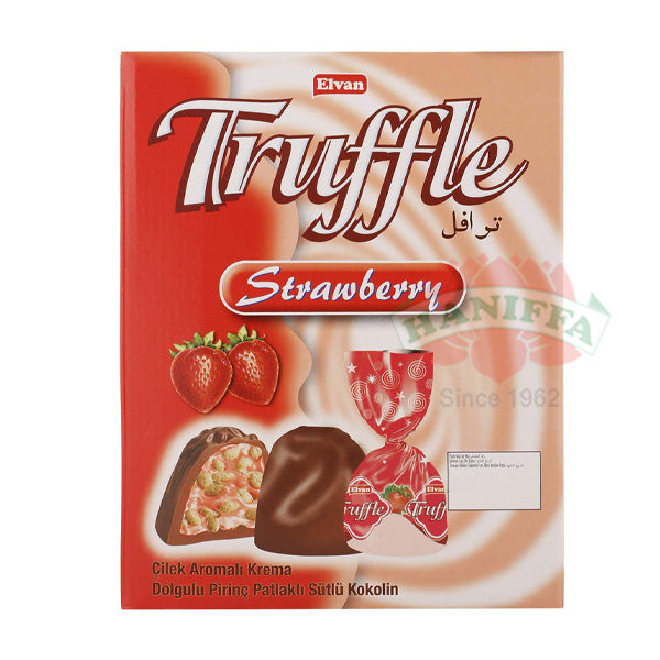 ELVAN TRUFFLE STRAWBERRY 1KG Elvan