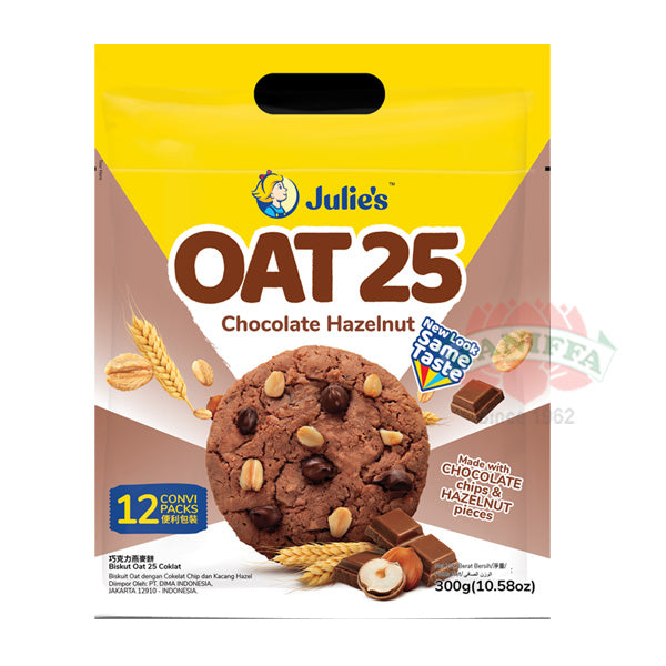 JULIES OAT 25 CHOCOLATE 300G Julies