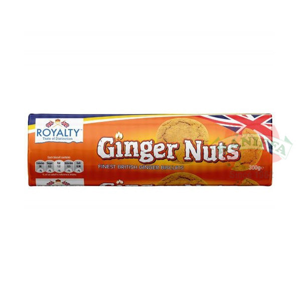 ROYALTY GINGER NUT BISCUITS 300G Royalty