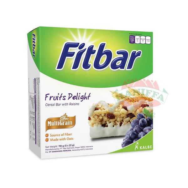 FITBAR FRUITS DELIGHT CEREAL BAR 25G Fitbar