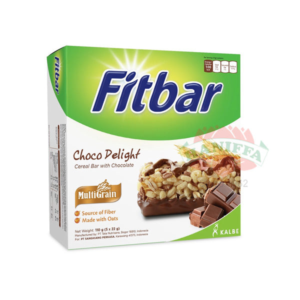 FITBAR CHOCO DELIGHT CEREAL BAR 25G