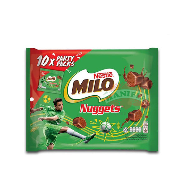 MILO NUGGETS FUN PERISA COKLAT 10X15G Nestle