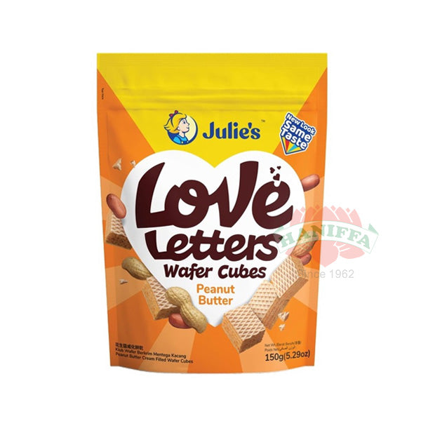 JULIE'S PEANUT BUTTER WAFERS 150G Julies