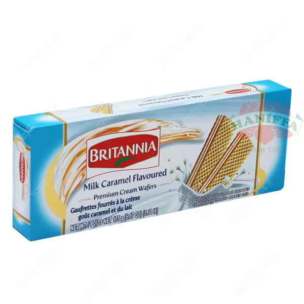 BRITANNIA WAFER MILK CARAMEL 175G Britannia