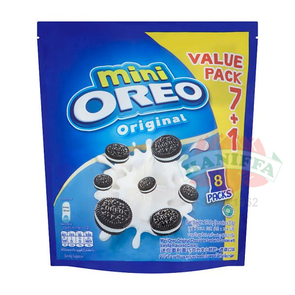 MINI OREO VANILLA 8X20.4G Oreo