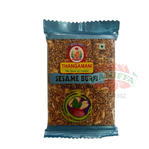 THANGAMANI SESAME BURFI BAR 100G Thangamani