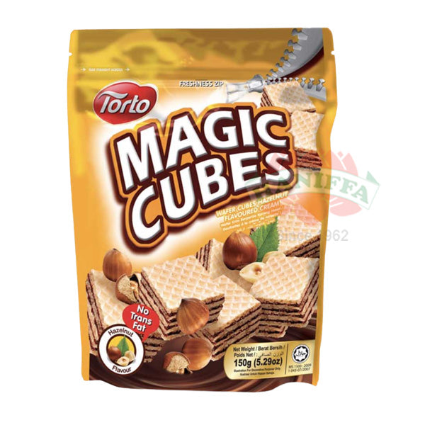 TORTO MAGIC CUBES CHOCO & HAZEL 150G Torto