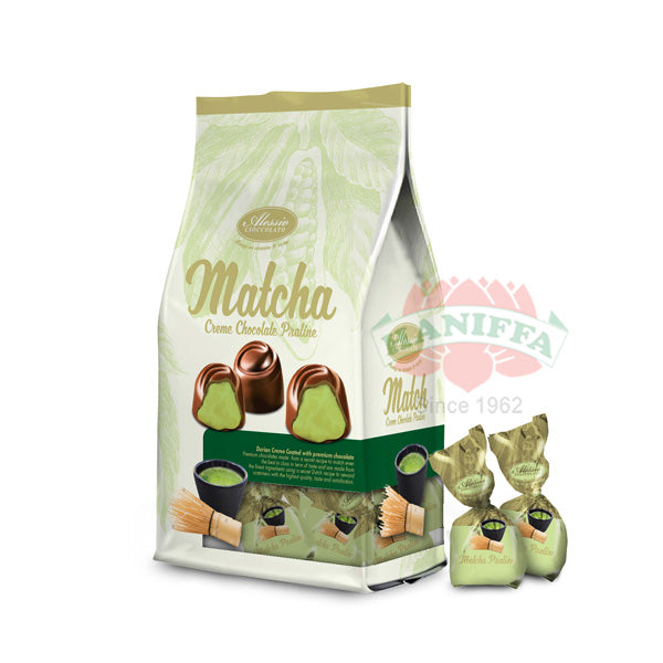 MATCHA CREME CHOCOLATE PRALINE 300G Alessio