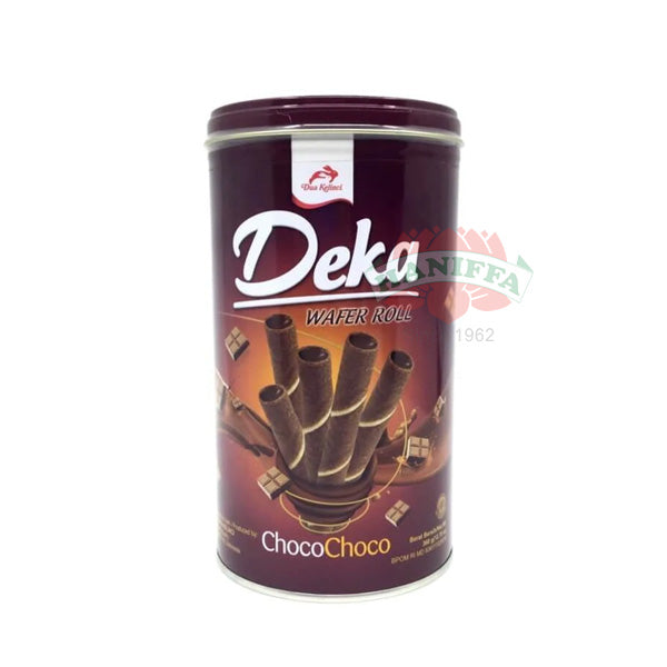 DEKA WAFER ROLL CHOCO CHOCO 30'Sx12G (TIN) Deka