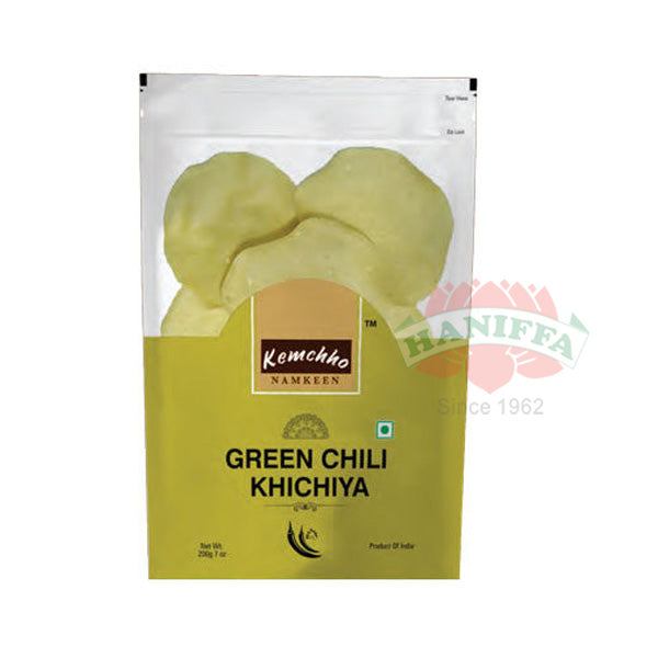 KEMCHHO NAMKEEN GREEN CHILI KHICHIYA 200G Kemchho