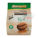 NUTRIGOLD 3-IN-1 INSTANT PREMIX COFFE RICH 25SX20G Nutrigold
